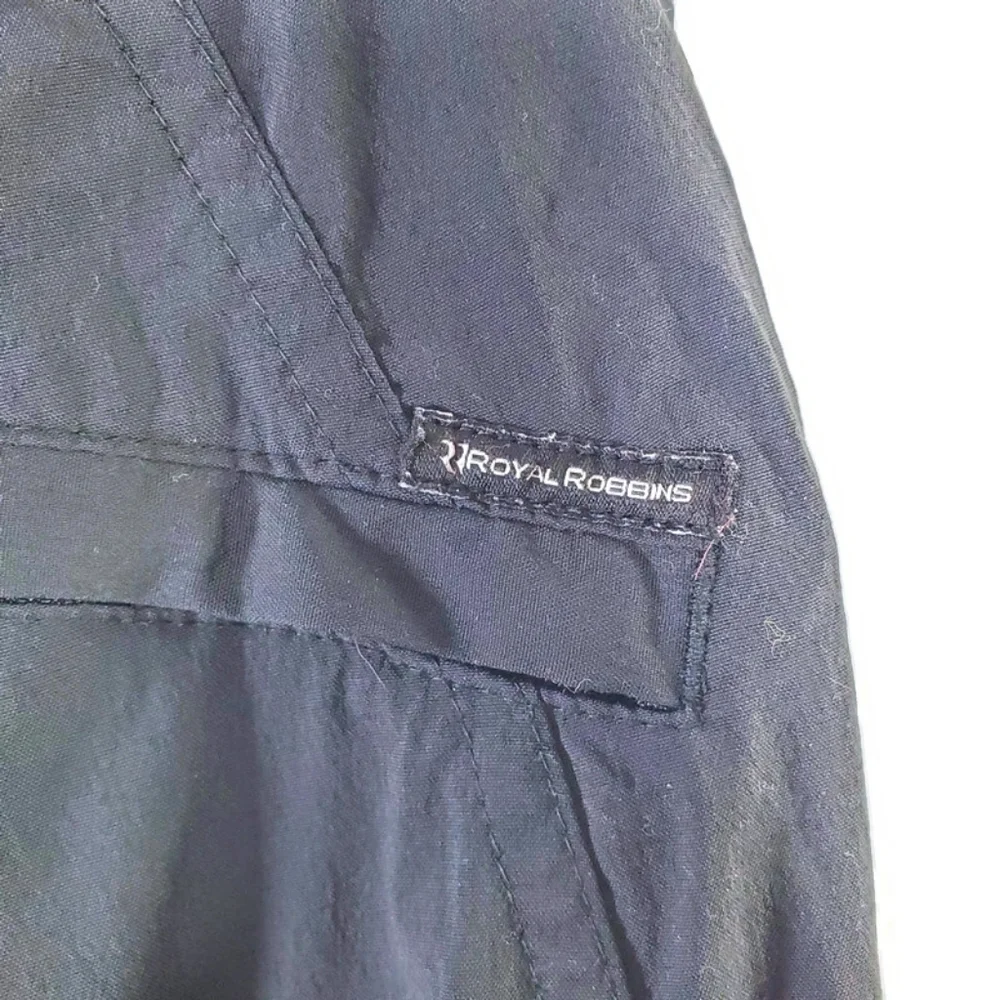 Royal Robbins Black Hiking Nylon Spandex Pants Size 14 Regular Length - Picture 8 of 9